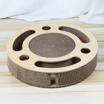 Grattoir Chat  PurrRoundScratcher™ Minimaliste Universduchat