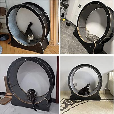 Roue Chat - KittyTread™ - Noir - Universduchat