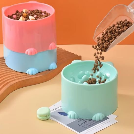 Gamelle anti glouton chat | FoodSlower - Universduchat