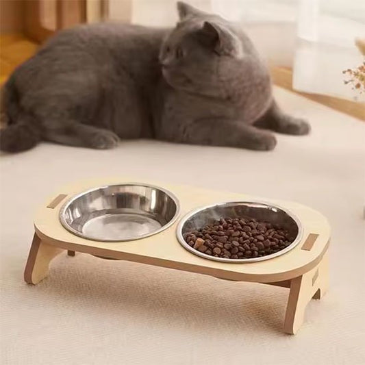 Gamelle chat surélevée | ErgoComfort - Universduchat