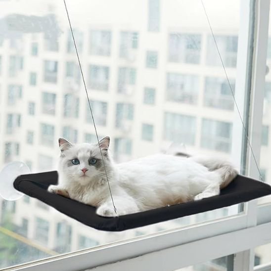 Hamac Chat FenĂȘtre | Ultra Confort noir