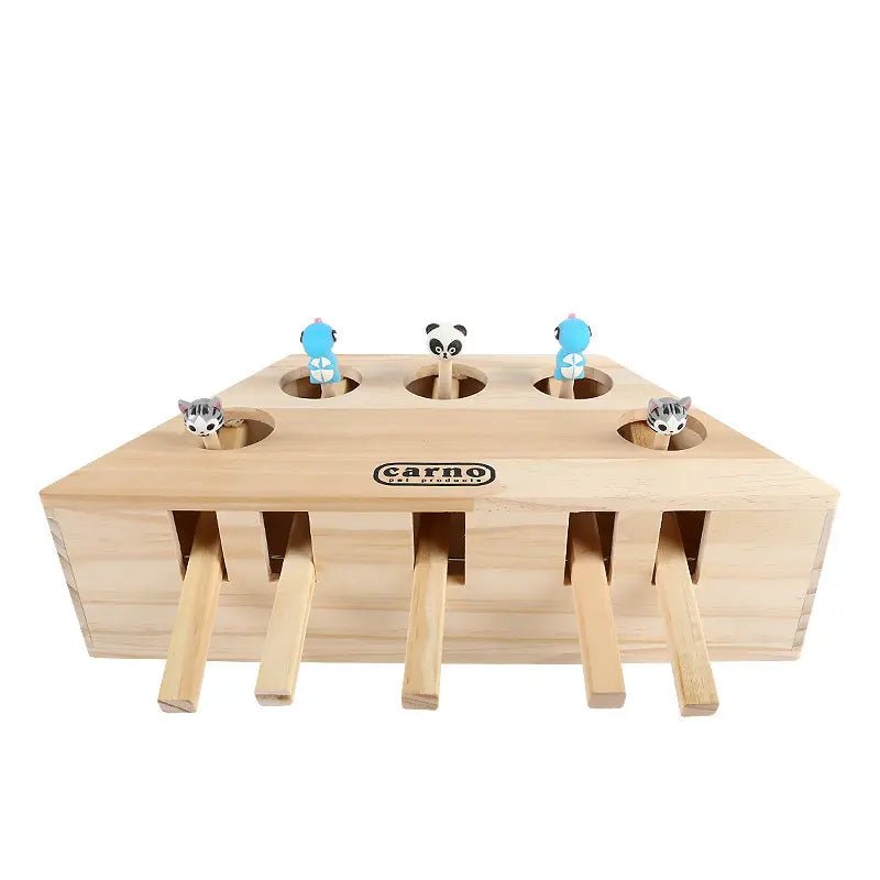 Jouet Interactif Chat - PawHunter™ - 5 Trous - Universduchat