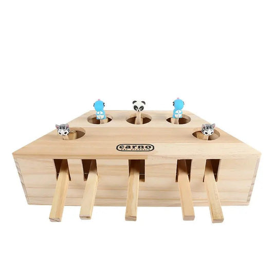 Jouet Interactif Chat - PawHunter™ - 5 Trous - Universduchat
