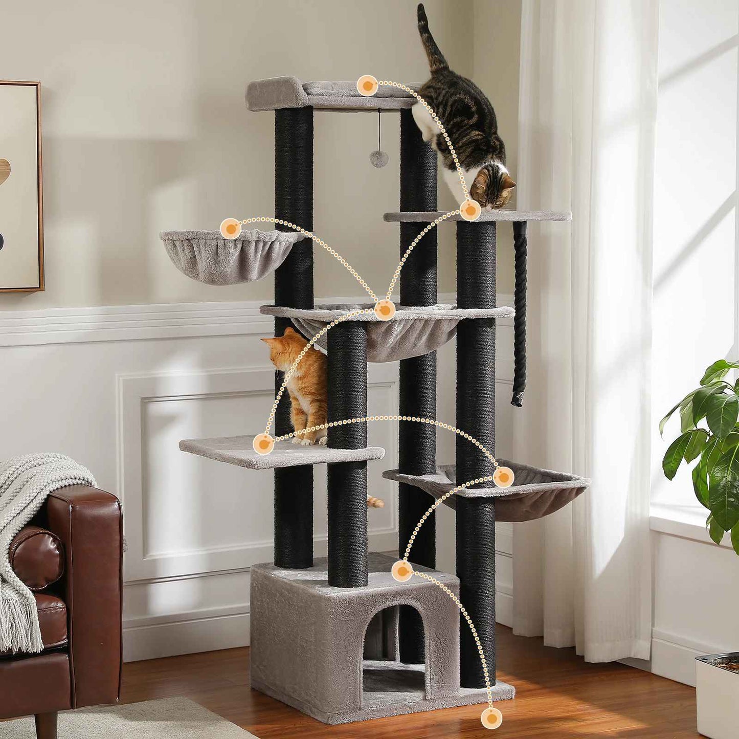 Arbre à Grand Chat | Félivert - Universduchat