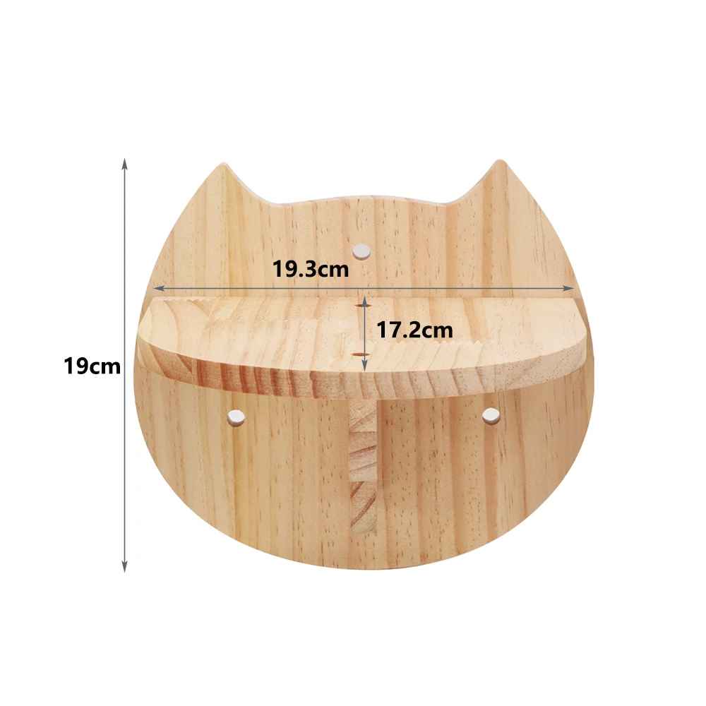 Arbre Ă  chat en bois | Design Vertical mural - Universduchat