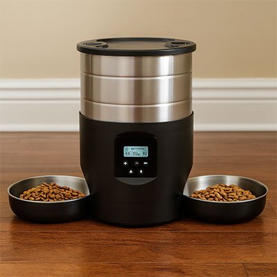 Distributeur de croquettes pour chat | AutoFresh