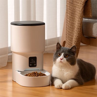Distributeur de croquettes pour chat | PetFeeder Automatique - Universduchat