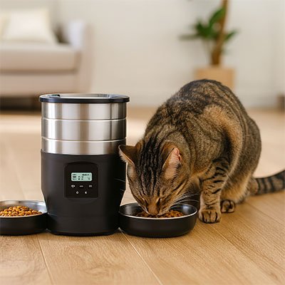 Distributeur de croquettes pour chat | AutoFresh