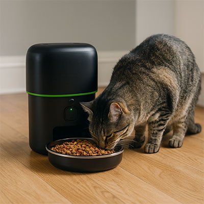 Quel distributeur automatique choisir pour son chat ?