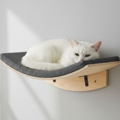 Hamac pour chat sécurisant - dormir avec son chat la nuit