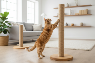 Griffoir pour chat - accessoires indispensables pour griffades et bien-être félin