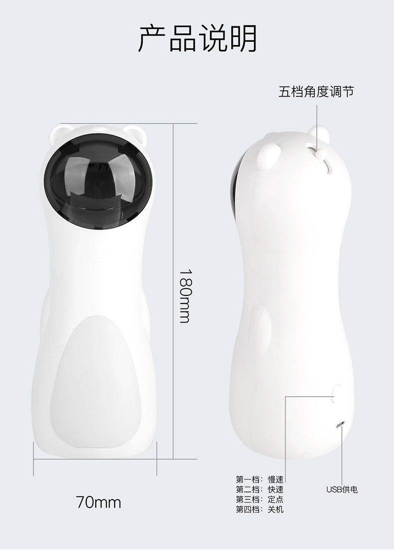 Laser rotatif automatique pour chat | 5 angles silencieux