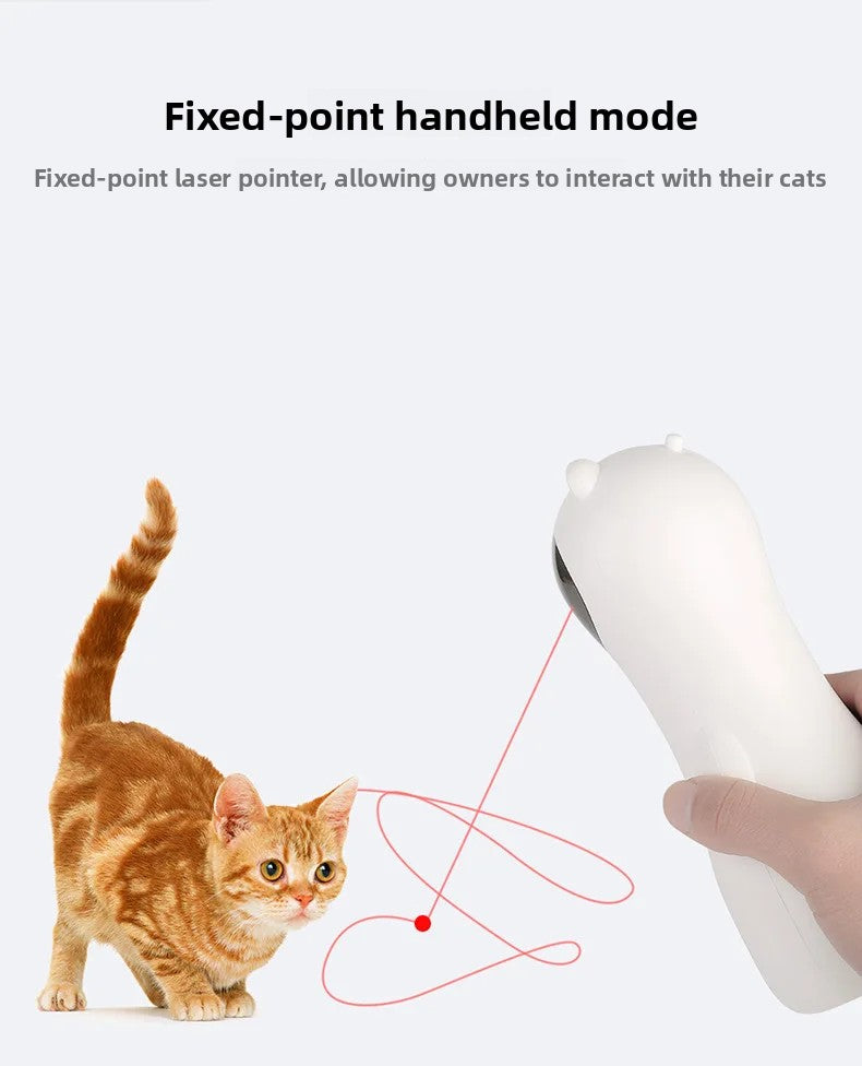 Laser rotatif automatique pour chat | 5 angles silencieux