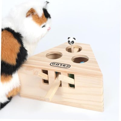 Jouet Interactif Chat - PawHunter™ - 3 Trous - Universduchat