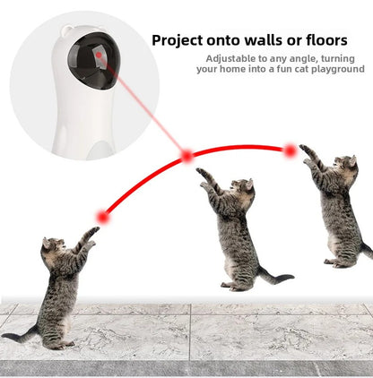 Laser rotatif automatique pour chat | 5 angles silencieux