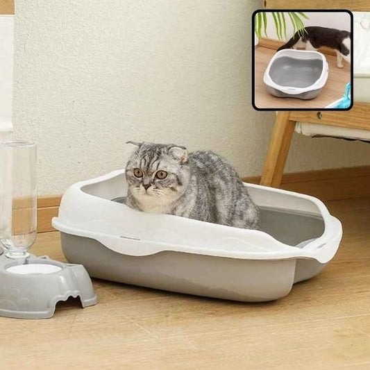 Bac à litière chat | Design semi ferme