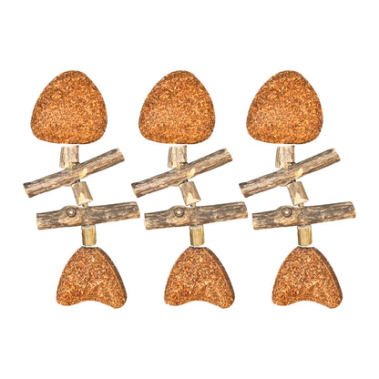 Jouet pour chat naturel trio marron