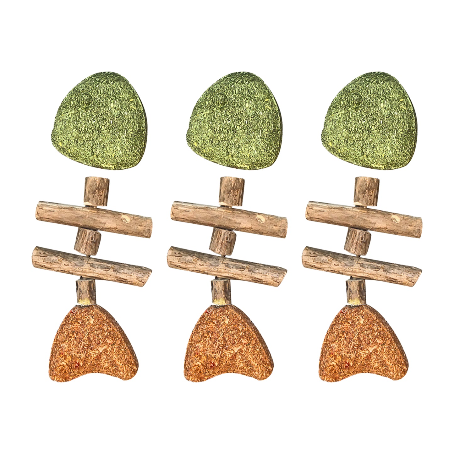 Jouet pour chat naturel trio mixte