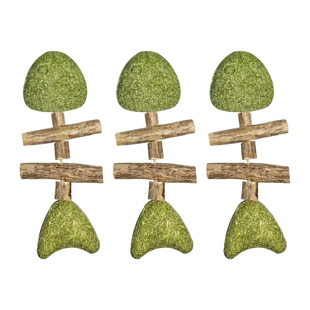 Jouet pour chat naturel trio vert