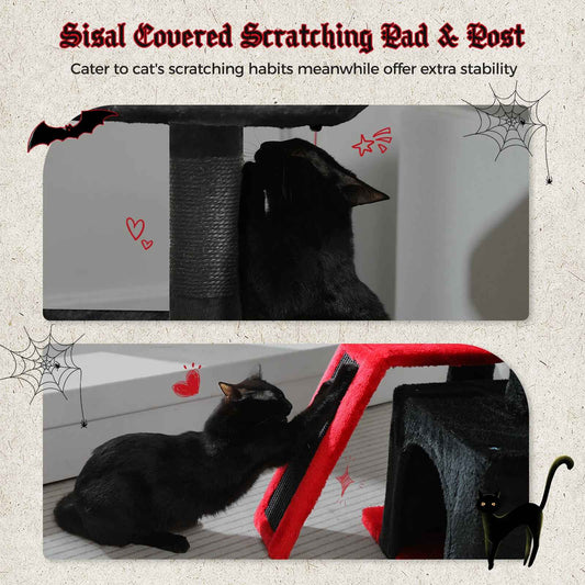 Petit arbre à chat Compact special halloween 2025