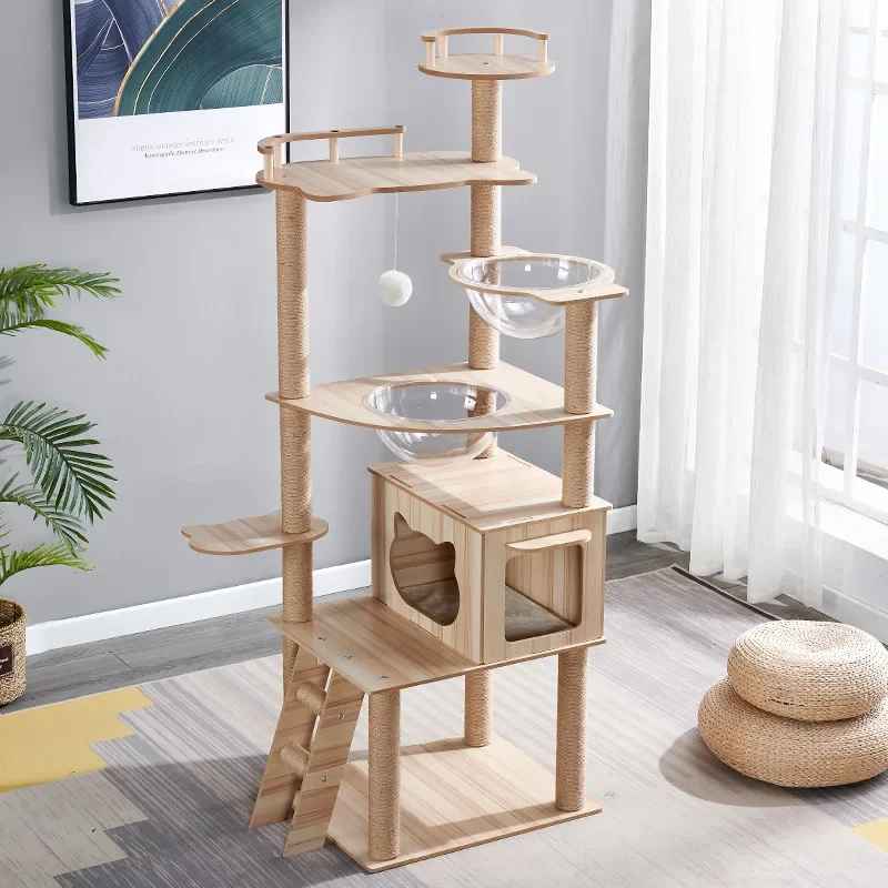 Arbre à Chat en Bois | NaturalCat - Universduchat