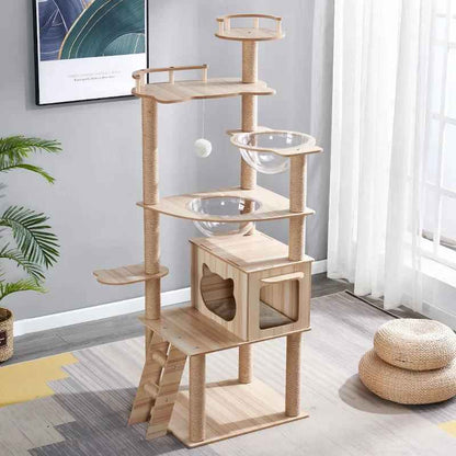 Arbre à Chat en Bois | NaturalCat - Universduchat
