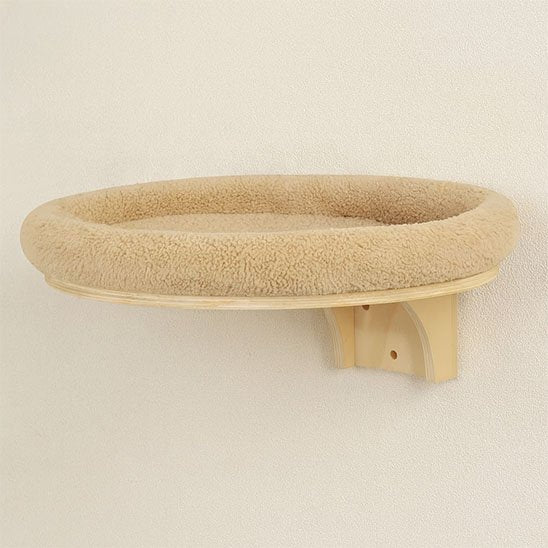 arbre a chat en bois | Naturel Design Compact - Universduchat coussin doux