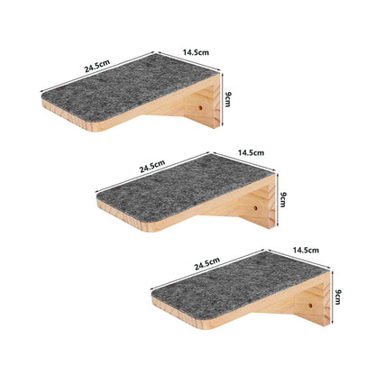 arbre a chat en bois  | Naturel Design Compact