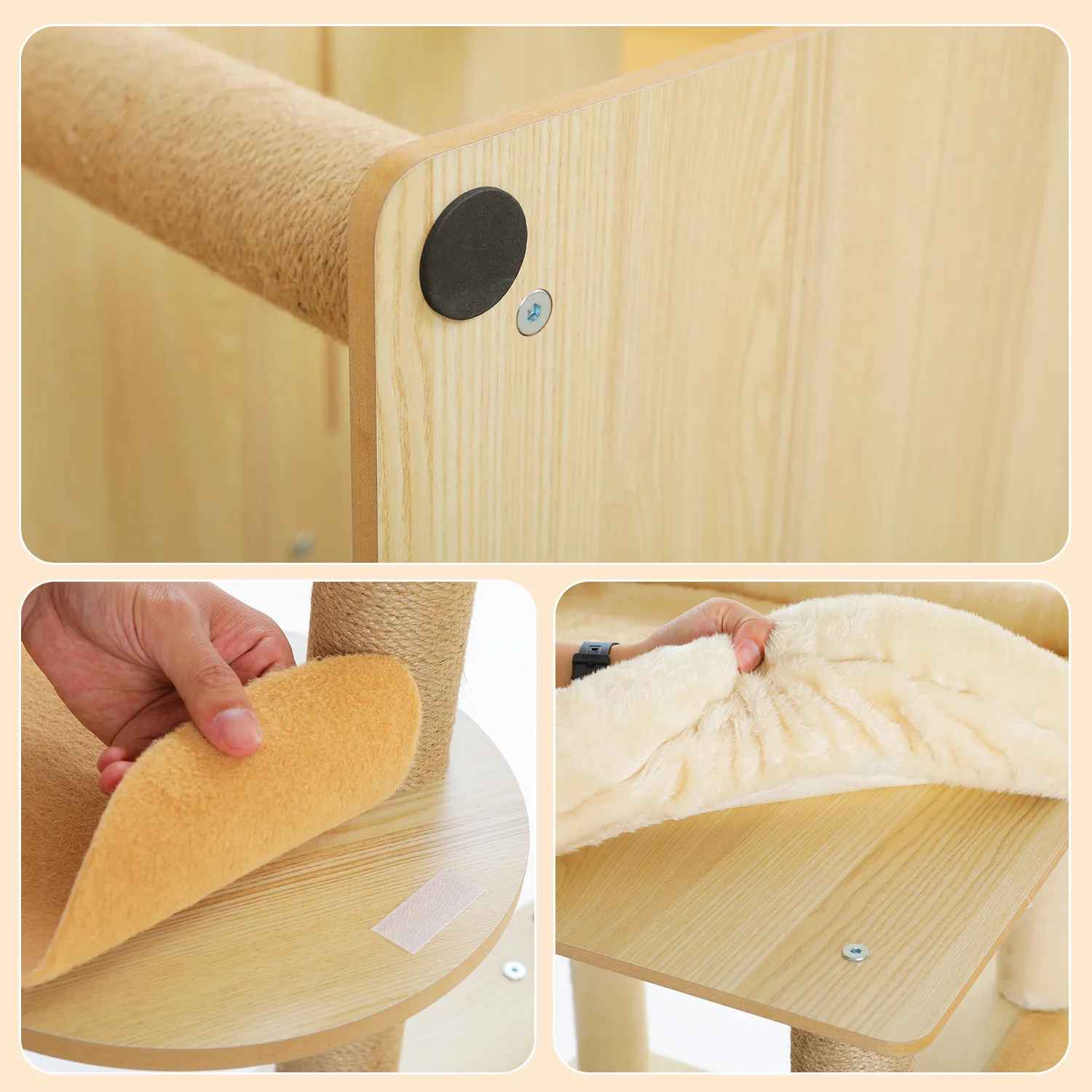 Arbre a Chat en bois | FelinDesign - Universduchat