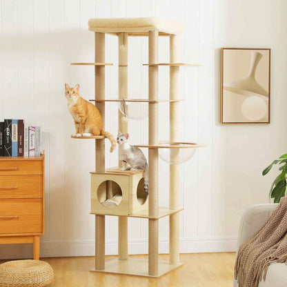Arbre a Chat en bois | FelinDesign - Universduchat