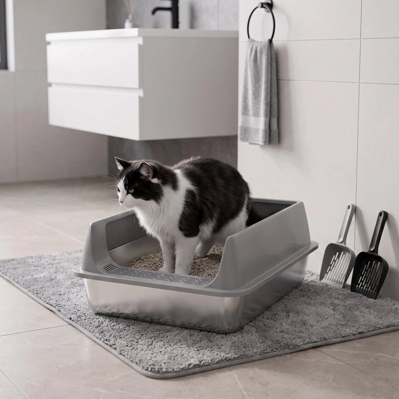 Bac à litière Chat