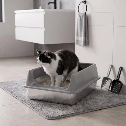 Bac à litière Chat
