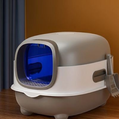 Bac à litière chat OUVERUTE FACIEL