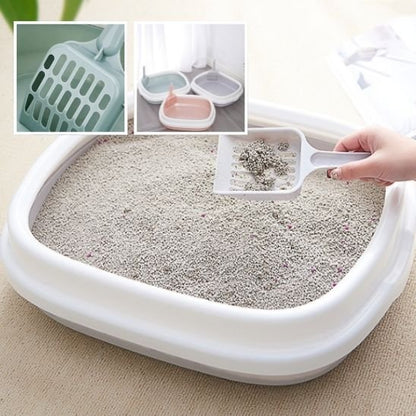 Bac à litière chat avec pelle