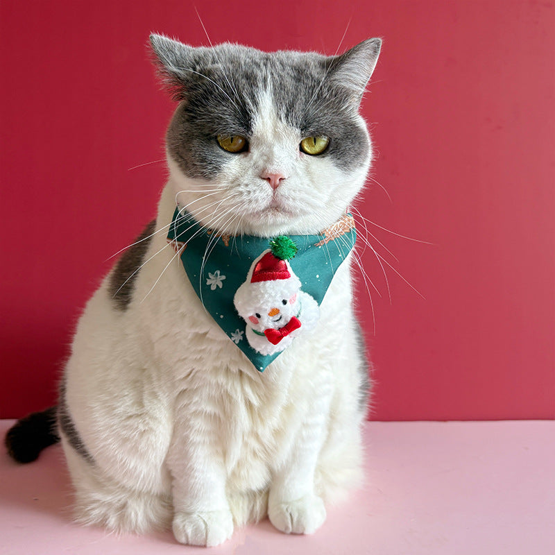 Collier Chat Special Noël | Festif Félin