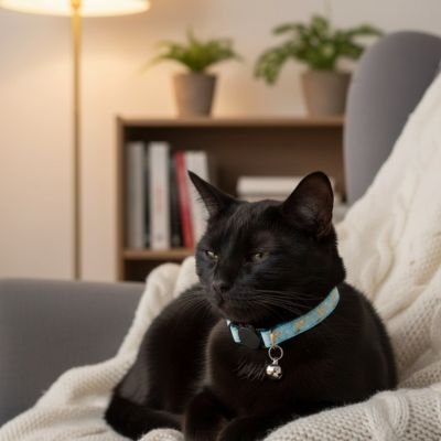 Collier pour Chat Boucle à dégagement rapide: