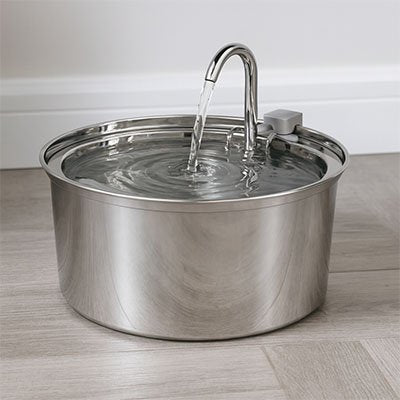 Fontaine a eau pour chat Grande capacité du réservoir