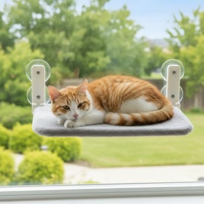 Hamac pour chat fenetre ventouse