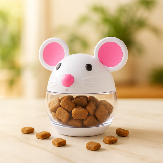 jouet chat distributeur de croquette