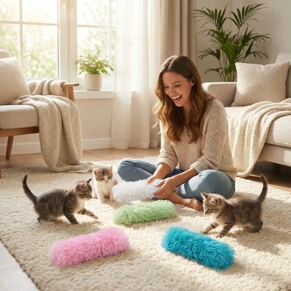 jouet pour chat chaton jouant