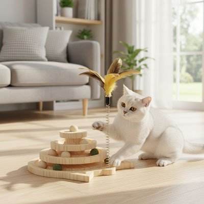 Jouet pour Chat plateau de jeu