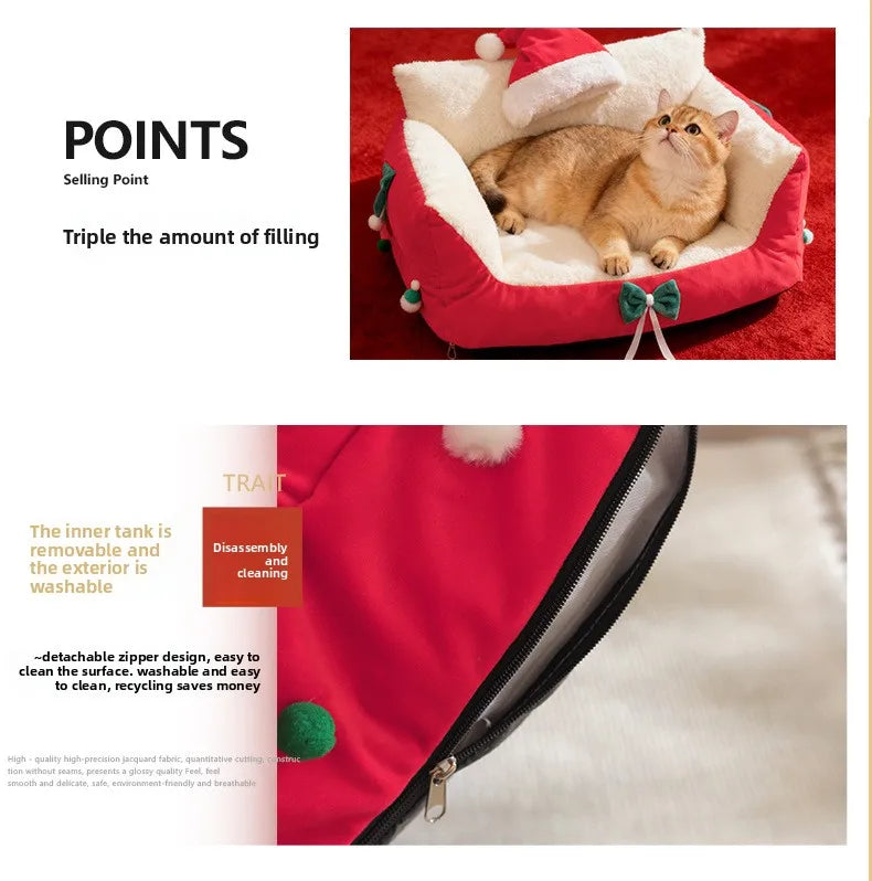 panier pour chat facile a nettoyer 