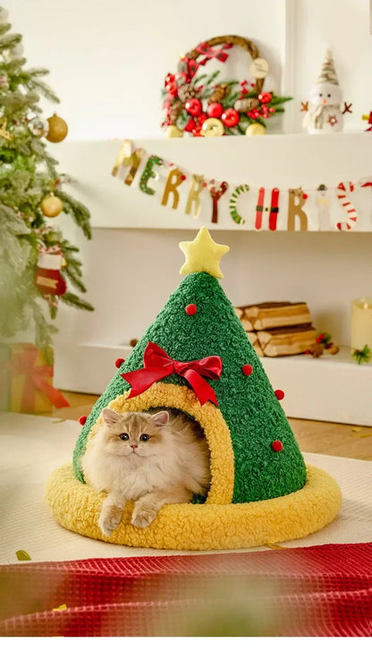 panier pour chat vert