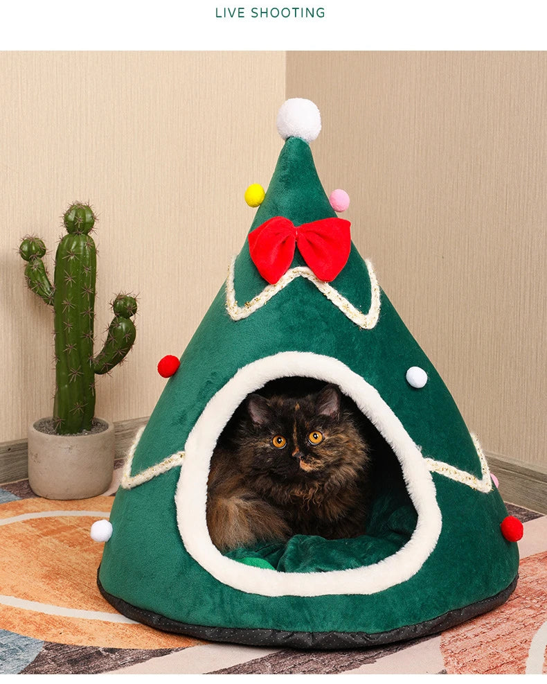 panier pour chat vert