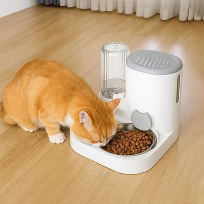 Distributeur de croquettes pour chat | duo Automatique